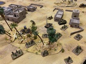 Flames of War Game in Frankfurt